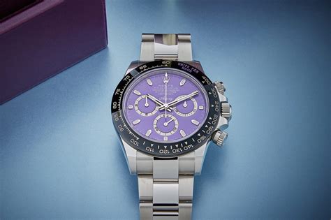 rolex daytona purple|rolex daytona list price uk.